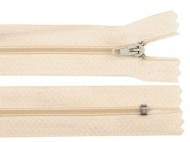 Spirálový zip No 3 délka 45 cm pinlock 103 krémová nejsvět., 1 ks - zvětšit obrázek
