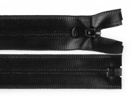 Voděodolný zip No 7 délka 75 cm spirálový 332 černá, 1 ks - zvětšit obrázek