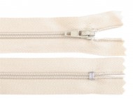 Spirálový zip No 3 délka 18 cm autolock 306 béžová nejsv., 1 ks - zvětšit obrázek