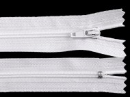 Spirálový zip No 3 délka 18 cm autolock 101 bílá, 1 ks - zvětšit obrázek