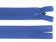 Spirálový zip skrytý No 3 délka 50 cm dederon 213 modrá safírová, 1 ks - zvětšit obrázek