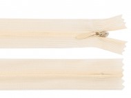 Spirálový zip skrytý No 3 délka 40 cm dederon 306 béžová nejsv., 1 ks - zvětšit obrázek