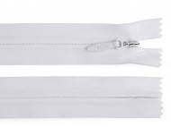 Spirálový zip skrytý No 5 délka 60 cm pevný 101 bílá, 1 ks - zvětšit obrázek