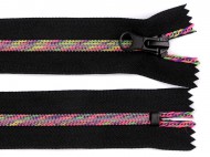 Duhový spirálový zip šíře 5 mm délka 16 cm - zvětšit obrázek