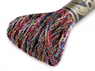 Vyšívací příze DMC Mouliné Light Effects E130 Multicolored, 1 ks - zvětšit obrázek