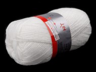 Pletací příze Hit 50 g 1 (0001) bílá, 1 ks - zvětšit obrázek