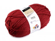 Pletací příze Yetti 100 g 11 (52082) bordó sv., 1 ks - zvětšit obrázek