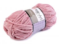 Pletací žinylková příze Dolce 100 g 17 (769) starorůžová sv., 1 ks - zvětšit obrázek