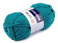 Pletací příze Merino bulky 100 g 24 (11448) zelený tyrkys, 1 ks - zvětšit obrázek