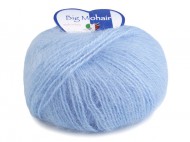 Pletací příze Big Mohair 25 g 7 (9) modrá jemná, 1 ks - zvětšit obrázek