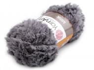 Pletací příze Mink 50 g 4 (335/338) šedá paloma, 1 ks - zvětšit obrázek