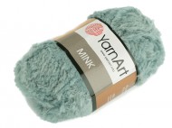 Pletací příze Mink 50 g 15 (348) tyrkys, 1 ks - zvětšit obrázek
