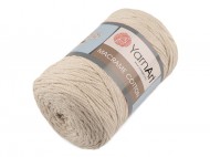 Pletací příze Macrame Cotton 250 g 1 (753) béžová, 1 ks - zvětšit obrázek