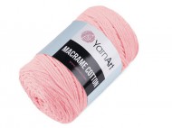 Pletací příze Macrame Cotton 250 g 40 (762) růžová sv., 1 ks - zvětšit obrázek