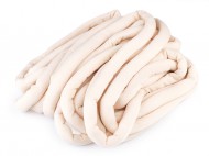 Příze Marshmallow silná 250 g 1 béžová světlá, 1 m - zvětšit obrázek