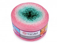 Pletací příze Flowers 250 g 15 (292) tyrkys, 1 ks - zvětšit obrázek
