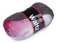 Pletací příze Waltz 100 g 1 (5701) šedá růžová, 1 ks - zvětšit obrázek