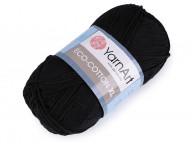 Pletací příze Eco - cotton XL 200 g 7 (761) černá, 1 ks - zvětšit obrázek