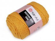 Pletací příze Macrame Rope 5 mm 500 g rozčesávací 6 (764) hořčicová, 1 ks - zvětšit obrázek