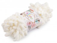 Pletací příze Alize Puffy 100 g 6 (62) smetanová, 1 ks - zvětšit obrázek