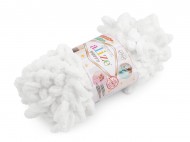 Pletací příze Alize Puffy 100 g 8 (55) bílá, 1 ks - zvětšit obrázek