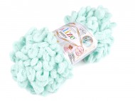 Pletací příze Alize Puffy 100 g 13 (15) mint, 1 ks - zvětšit obrázek