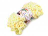 Pletací příze Alize Puffy 100 g 16 (13) žlutá světlá, 1 ks - zvětšit obrázek
