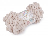 Pletací příze Alize Puffy 100 g 25 (599) béžová světlá, 1 ks - zvětšit obrázek