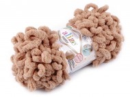 Pletací příze Alize Puffy 100 g 29 (262) hnědá srnčí, 1 ks - zvětšit obrázek
