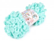Pletací příze Alize Puffy 100 g 4 (19) mint, 1 ks - zvětšit obrázek
