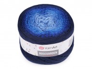 Bavlněná pletací příze Rosegarden 250 g 6 (325) modrá tmavá, 1 ks - zvětšit obrázek