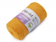 Pletací příze Twisted Macrame 250 g rozčesávací 17 (796) hořčicová, 1 ks - zvětšit obrázek