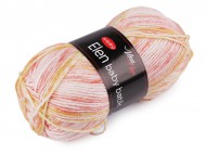 Pletací příze Elen baby batik 100 g 3 (5119) lososová, 1 ks - zvětšit obrázek