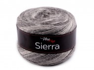 Pletací příze Sierra 150 g 3 (7206) šedá, 1 ks - zvětšit obrázek