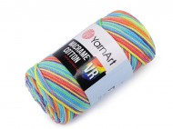 Pletací příze Macrame Cotton 250 g 2 (919) multikolor, 1 ks - zvětšit obrázek