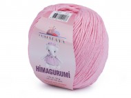 Pletací příze Himagurumi 50 g 5 (30116) růžová sv., 1 ks - zvětšit obrázek
