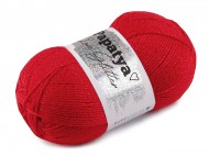 Pletací příze Papatya Love Glitter 100 g 13 (3070) červená světlá, 1 ks - zvětšit obrázek
