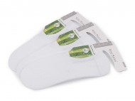 Bambusové ponožky do tenisek Emi Ross unisex 6 (43-46) bílá, 3 pár - zvětšit obrázek