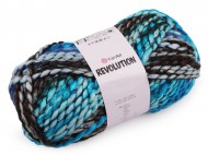 Pletací příze Revolution 150 g 9 (1601) modrá královská, 1 ks - zvětšit obrázek