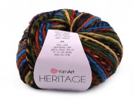 Pletací příze Heritage 50 g 9 (333) modrozelená, 1 ks - zvětšit obrázek