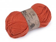 Pletací příze Melange Wool 100 g 4 (1210) oranžová mrkvová, 1 ks - zvětšit obrázek