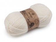 Pletací příze Melange Wool 100 g 9 (013) krémová nejsvět., 1 ks - zvětšit obrázek