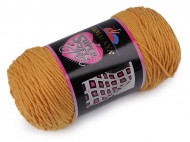 Pletací příze Super Soft Yarn 200 g 6 (80825) hořčicová, 1 ks - zvětšit obrázek