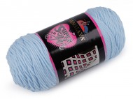 Pletací příze Super Soft Yarn 200 g 7 (80823) modrá světlá, 1 ks - zvětšit obrázek