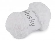 Pletací příze Husky 100 g 1 (01) bílá, 1 ks - zvětšit obrázek