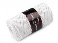 Pletací příze Cordy Macrame 250 g 1 (8002) bílá přírodní, 1 ks - zvětšit obrázek