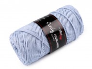 Pletací příze Cordy Macrame 250 g 6 (8422) modrá ledová, 1 ks - zvětšit obrázek