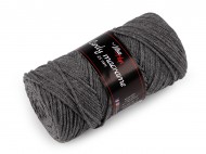 Pletací příze Cordy Macrame 250 g 9 (8235) šedá, 1 ks - zvětšit obrázek