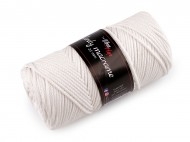Pletací příze Cordy Macrame 250 g 2 (8171) bílá mléčná, 1 ks - zvětšit obrázek