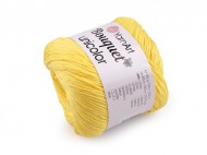Bavlněná pletací příze Bouquet Unicolor 100 g 3 (3218) žlutá, 1 ks - zvětšit obrázek